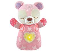 PELUCHE CUNA OSITO MELODIA ROSA