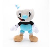 Peluche Cuphead de 25 cm, jouet Mugman, poupée de jeu, peluche douce et amusante, cadeau d'anniversaire pour enfants