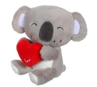 Gipsy Toys - Peluche CUTY Love - Koala Gris ET Blanc - 14 CM - Cadeau Parfait pour LA Saint Valentin OU LA FÊTE des Meres