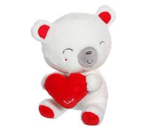 Peluche - cuty love 14 cm - ours rouge TU