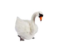 Peluche cygne blanc 27 cm