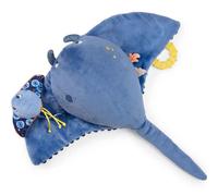 Animal en peluche Moulin Roty Grande raie d’activités Les aventures de Paulie