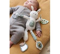 Peluche d'activités à suspendre DANS LES BOIS blanc TU