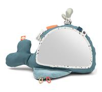 Peluche d'activités avec miroir baleine Wally