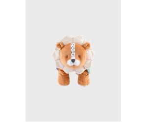 Peluche D'activités Babou En Veloudoux Et Mousseline Marron, Écru, Bleu TU