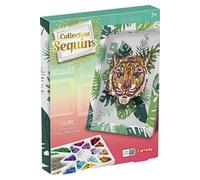 Peluche d'activités Collection Sequins Tigre