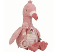 Peluche d'activités flamant rose safari friends (23 cm)