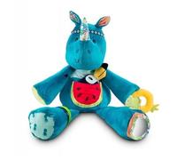 Peluche d'activités Marius le Rhinocéros - LILLIPUTIENS - Bleu - Mixte - Bébé - Intérieur - Plush - Piles