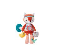 LILLIPUTIENS - Peluche d’activités Alice - Jouet de Voyage avec Ventouse pour Voiture, Train ... - Activités sonores et Lumineuses - Stimule et divertit bébé en déplacement - Dès la Naissance - 83524