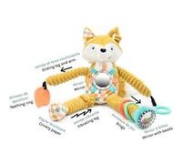 peluche d'activites nomade cyranos le renard Beige G