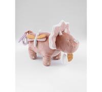 NOUKIE'S Peluche d'activités Popsie - 40cm -Veloudoux - Rose poudré