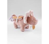 Peluche d'activités Popsie en Veloudoux® et mousseline de coton, rose poudré