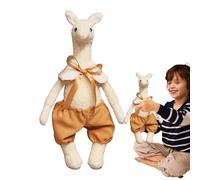 Peluche d'alpaga, Alpaga farcie | Jouet de rembourré et réconfortant,Oreiller en peluche pour animaux de 17 pouces, peluche pour animaux en peluche, jouet d'accompagnement en peluche