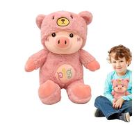 Peluche d'animal remplie de cochons, peluche en peluche, jouet décoratif des animaux en peluche du cochon, oreiller mignon qui embrasse le sommeil du plushie