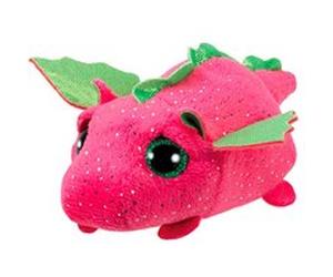 Peluche Darby le Dragon Rose Teeny Tys Ty Small 10 cm Multicolore G