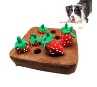 Peluche de carotte pour chien - Matière végétale douce, fonction de stimulation cognitive, élément de refi de traction et de museau, jouet à mâcher pour les fiançailles des animaux de compagnie |