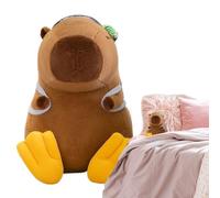 Peluche De Carpincho - Carpincho Suave Y Tierno | Peluche De Carpinchoo | Carpinch Para Niños | Juguete Suave Y Portátil Con Traje De Baño Para Bebés, Niños Adultos. Regalo De Navidad Para Ca