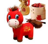 Peluche De Cheval du Nouvel an Chinois - Adorable De Mascotte De Cheval | Jouet De Bon Augmentation pour La Maison, pour Meuble TV, Étagère Perr, Adultes, Salon, Table de Chevet, I