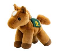 Peluche de cheval - Peluche courte en forme de mascotte de cheval - Doudou doux pour et filles - Chambre d'enfant, l'heure du coucher, la salle de jeux, la décoration de la maison, un