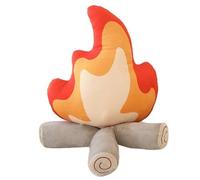 Peluche De Feu De Camp, Faux Bois De Chauffage, Simulation De Feu De Joie, Oreiller En Peluche Doux, Cadeau For Garçons, Filles, Adultes, Salle De Camping, Décoration De Cheminée ( Size : 30X27CM )