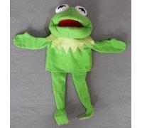 Peluche De Grenouille En Peluche De 20 À 40cm, Marionnette À Main En Mouvement De La Bouche, Jouets D'Animaux En Peluche