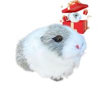 Peluche de hamster - en peluche douce et mignonne et réaliste, jouet en peluche moelleux et tendre, jouet en peluche de hamster | Pour le confort des compagnons, , amoureux des animaux