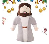 Peluche de Jésus, de Jésus,Jouets pour poupées en peluche de Jésus de 19,7 pouces - Christ Religieux classique, de Jésus Religieux Jésus, Peluche en peluche