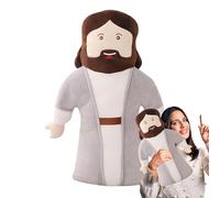 Peluche de Jésus, Poupée en peluche de Jésus, Jouets en peluche de Jésus de 19,7 pouces - Sauveur religieux Jésus Peluche Rempli, Peluche Christ Sauveur Religieux Jésus, Peluche Sauveur Christian