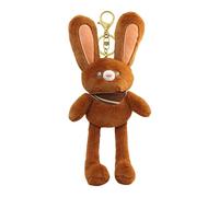 Peluche de lapin, porte-clavier pour sacs d'oreille, lapin doux clewhain punaises de lit pour enfants à suspendre pour enfants