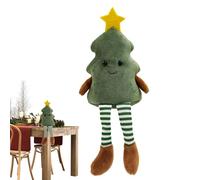 Peluche de Noël - douce pour sapin de Noël, figurine de en peluche embrassable pour , filles, séance photo de Pâques d'aller dormir, voyage voiture chambre
