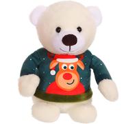 Les Amis Pull Moche 24 cm - Ours Pull Vert