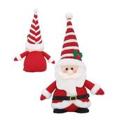 Peluche de Noël - Poupées en peluche avec décorations de Noël, cadeau extraordinaire de Noël | Booster pour l'atmosphère de Noël, peluche douce et squishy de collection, décorations en peluche pour