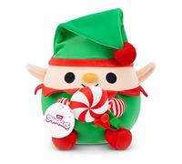 Peluche de Noël Snackles 20 cm série 2 de ZURU, Peluche avec Accessoire Snack