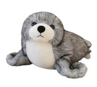 Peluche de phoque réaliste, peluche de phoque du Groenland toute douce