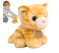 Peluche de poupée de chat, peluche de chat pour les | Belle poupée en peluche chaton - Animal de chat fait à la main, poupée en peluche de chaton à câliner 6,3 pouces pour garçons filles adultes