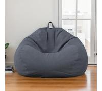 Peluche De Rangement Housse De Pouf Seulement Fermeture Éclair en Velours Extensible Pas De Remplissage Épaissi Lavable Chambre Salon Bureau Patio Adolescents Adulte,G,90 * 110cm