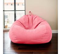 Peluche De Rangement Housse De Pouf Seulement Fermeture Éclair en Velours Extensible Pas De Remplissage Épaissi Lavable Chambre Salon Bureau Patio Adolescents Adulte,M,80 * 90cm