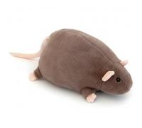 Peluche de rat géant réaliste de 35 pouces pour décoration lit et canapé