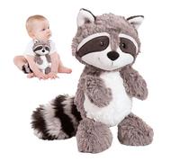 Peluche de raton laveur - Coton PP, peluche, décoration polyvalente | Jouet de raton laveur facile à nettoyer, ratons laveurs furtifs pour amoureux et animaux, fêtes d'anniversaire et compagnons de