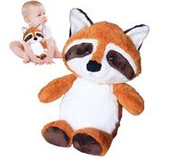 Peluche de raton laveur - Coton PP, peluche, décoration polyvalente | Jouet de raton laveur facile à nettoyer, ratons laveurs furtifs pour amoureux et animaux, fêtes d'anniversaire et compagnons de