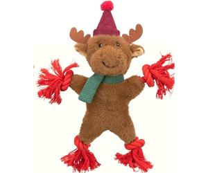 Peluche de renne de Noël Trixie / corde de soie
