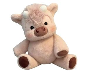 Peluche De Sanglier - Tissu En Peluche Qui Ne Perd Pas Ses Poils, Peluchee De Veau Courant | Poupéee De Collection De Dessin Animé De Mouton Doux Pour Hommes, Femmes, Enfant, Adolescents, Amis
