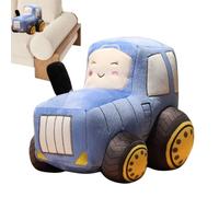Peluche De Tracteur Coquin - En Tissu Doux, Décoration De Canapé Grand | Tracteur Jouet Avec Un Apparence Doux, Figure De Peluche Pour Lit, Décoration De La