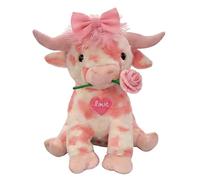 Peluche de Vache de la Saint-Valentin - Poupées décoratives, Cadeau, Compagnon, Coussin | Peluche de Vache de la Saint-Valentin pour Petite Amie, sœur, Fille, ami, Chambre d'enfant