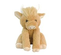 Peluche de Vache des Highlands, Vache des Hautes Terres remplies, Jouets en Peluche musicaux réalistes du bétail des Highlands | Articulations Mobiles, Animale réaliste pour Le