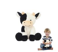 Peluche De Vache - PP, Vache En Peluche De Coton, Jouets De Bétail Pour Se Détendre Et Faire Des Câlins, Idéal Pour Un Parc D'attractions, Un Centre D'éducation Précoce Ou Cadeau Souvenir À La Mais