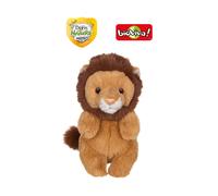 Gipsy Toys - Peluche DEFIS Nature Protect Lion - 15 CM - Jaune ET Marron