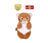 Gipsy Toys - Peluche DEFIS Nature Protect Tigre du Bengale - 15 CM - Jaune, Noir ET Blanc