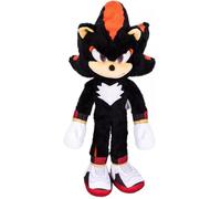 Peluche Deluxe Shadow - Sonic 3 The Hedgehog - 33 cm - Détails réalistes - Douceur optimale