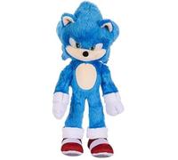 Peluche Deluxe Sonic - JAKKS PACIFIC - 33 cm - Douce - Détails Réalistes - Mixte
